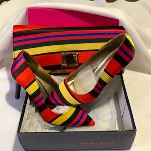 Torta Caliente hand bag and shoes